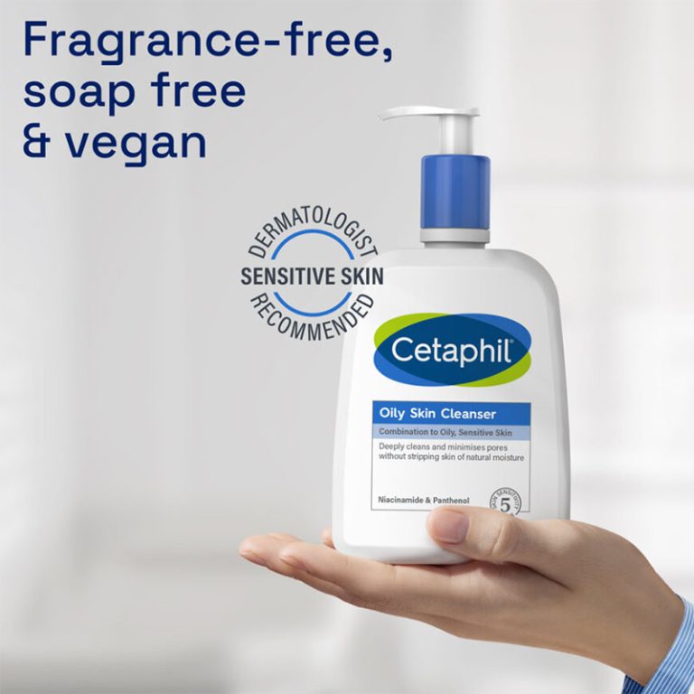 Cetaphil Oily Skin Cleanser For Combination To Oily Sensitive Skin - 473ml