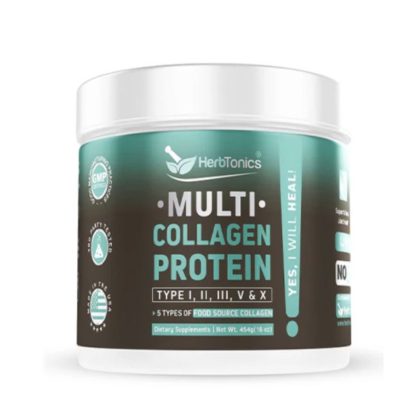 HerbTonics MULTI COLLAGEN PROTEIN - 454gm
