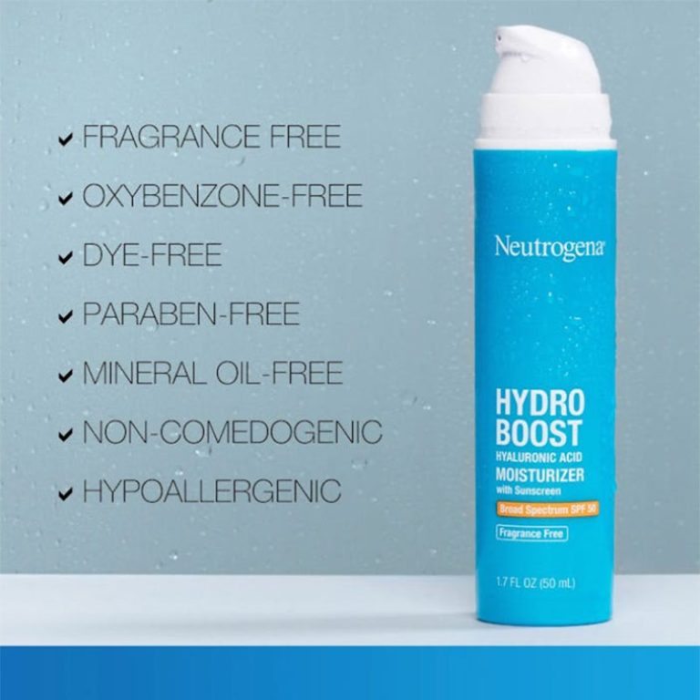 Neutrogena Hydro Boost Hyaluronic Acid Moisturizer SPF 50 - 50ml