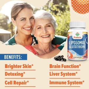Prunucis Liposomal Glutathione 2400mg - 60 Capsules