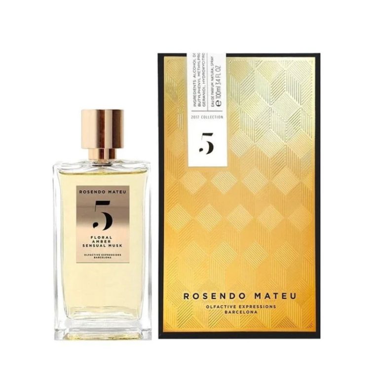 ROSENDO MATEU NO. 5 FLORAL AMBER SENSUAL MUSK EDP 100 ML