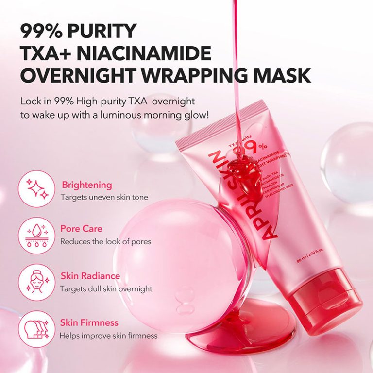 Aprilskin TXA Niacinamide 99 Night Wrapping Mask - 80ml