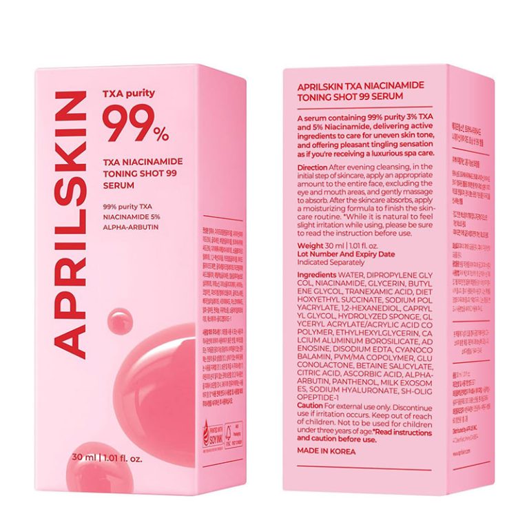 Aprilskin TXA Niacinamide Toning Shot 99 Serum - 30ml