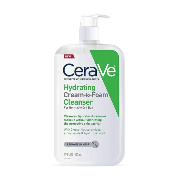 Cerave Hydrating Cream-to-Foam Cleanser - 473ml