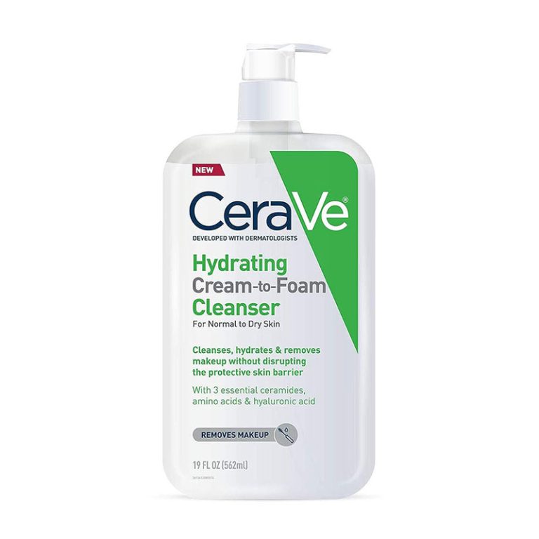 Cerave Hydrating Cream-to-Foam Cleanser - 473ml