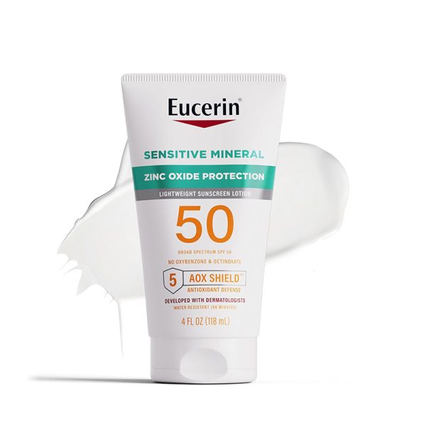 Eucerin Sensitive Mineral SPF 50 Sunscreen - 118ml