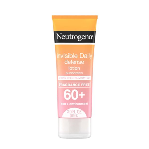 NEUTROGENA Invisible Daily Defense Fragrance Free Sunscreen Lotion Spf 60+ (88ml)