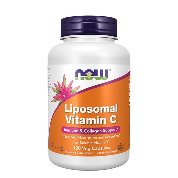 NOW Liposomal Vitamin C - 120 Veg Capsules