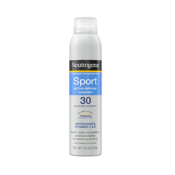 Neutrogena Sport Active Defense With Broad Spectrum Spf 30 Sunscreen Spray - 141g