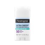 Neutrogena Ultra Sheer Mineral Face & Body Stick SPF 50 - 42g