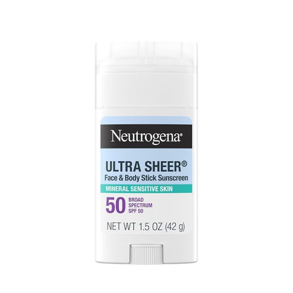 Neutrogena Ultra Sheer Mineral Face & Body Stick SPF 50 - 42g