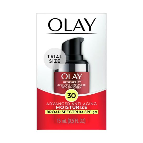 Olay Regenerist Micro-Sculpting Cream Face Moisturizer with SPF 30 - 15ML