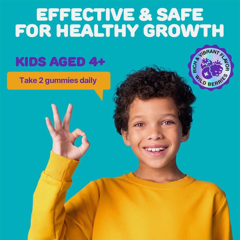 SILVERPEAKS Kids Height Growth - 60 Gummies