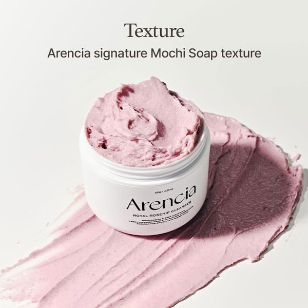 Arencia Rosehip Rice Mochi Cleanser 120g