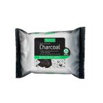 Beauty Formulas Detox Facial Wipes with Activated Charcoal 25 Wipes