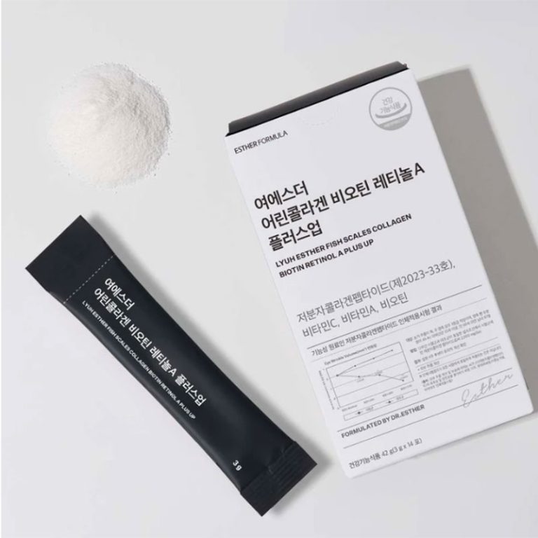 ESTHER FORMULA Fish Scales Collagen Biotin Retinol A Plus Up