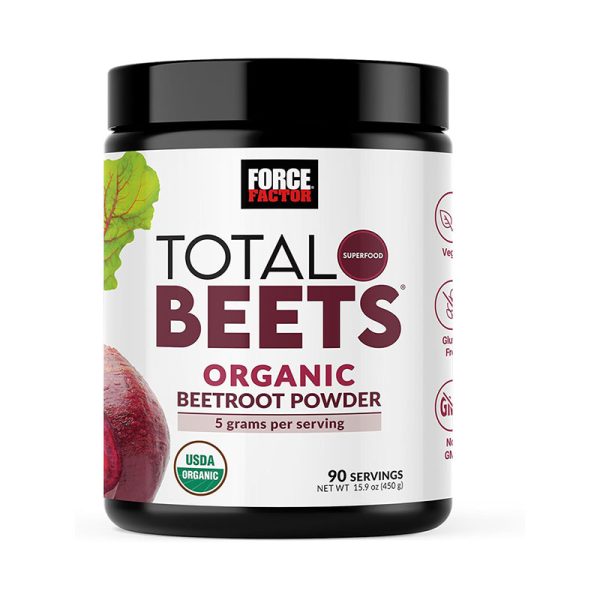 Force Factor Total Beets Organic Powder - 450g