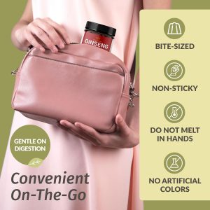 HERBAMAMA Panax Ginseng 1500mg - 60 Gummies