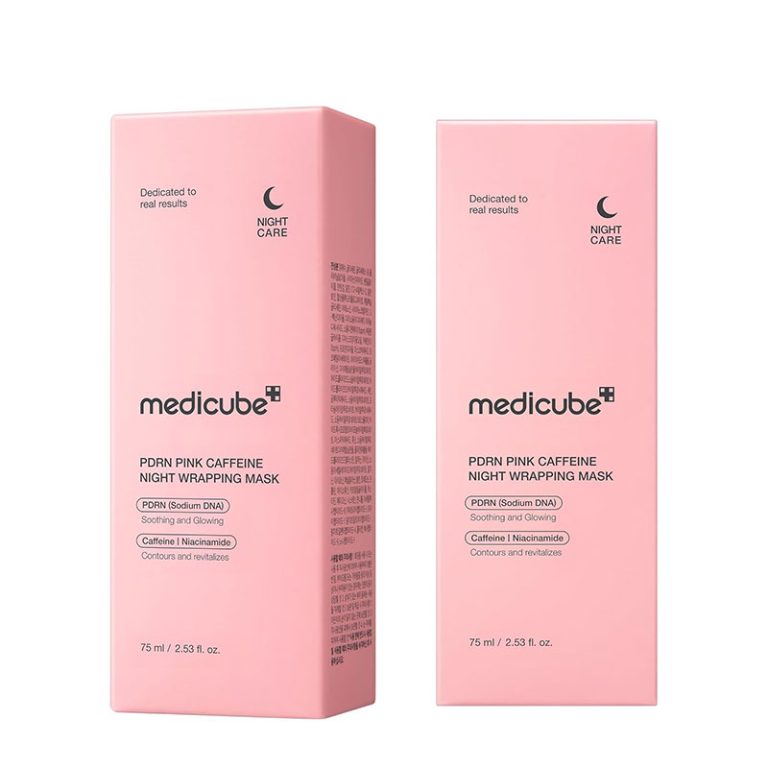 Medicube PDRN Pink Caffeine Night Wrapping Mask - 75ml