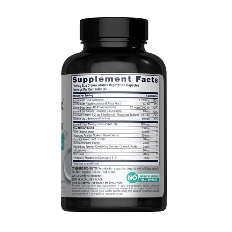 NeoCell Glow Matrix Advanced Skin Hydrator - 90 Vegetarian Capsules