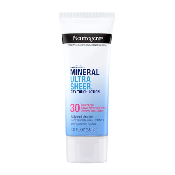 Neutrogena Mineral Ultra Sheer Dry-touch SPF 30 Sunscreen Lotion - 88ml