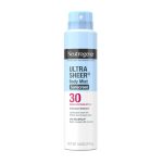Neutrogena Ultra Sheer Body Mist Sunscreen Spray Broad Spectrum SPF 30 - 141g