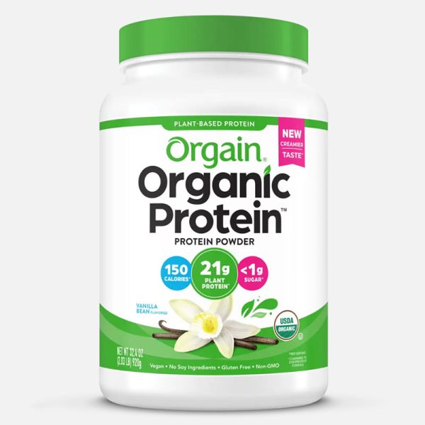Orgain Organic Protein Plant Based Protein Powder Vanilla Bean - 920g