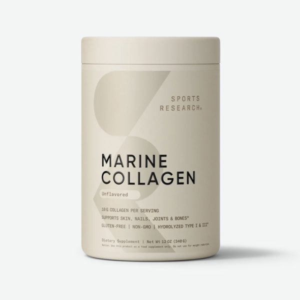 Sports & Research Marine Collagen Peptides - 340g