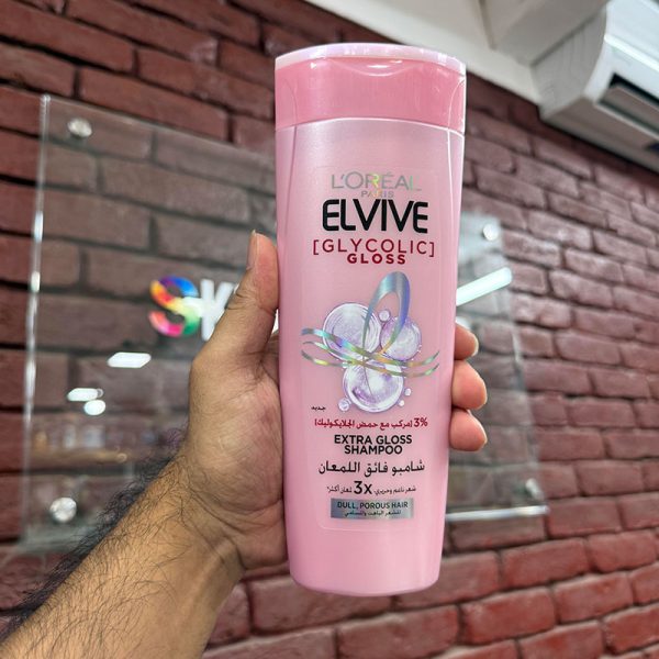 LOREAL ELVIVE GLYCOLIC GLOSS SHAMPOO 400ML