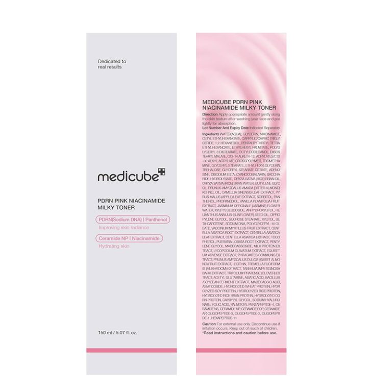 Medicube PDRN PINK NIACINAMAIDE MILKY TONER 150ml