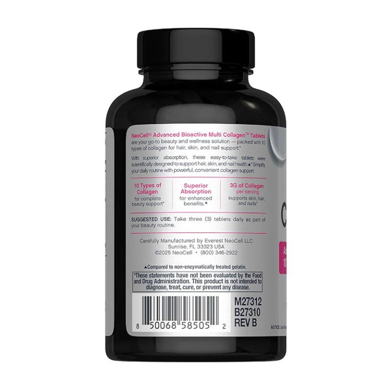 NeoCell Multi Collagen Advanced Beauty Series - 120 Tablets