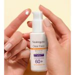 Neutrogena Clear Face Serum Sunscreen With Green Tea Broad Spectrum SPF 60+ Fragrance Free - 50ml