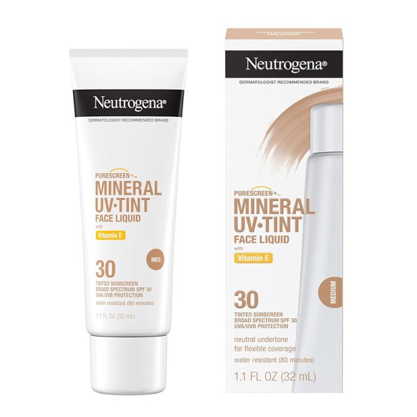 Neutrogena Purescreen Mineral UV Tint Face Liquid Sunscreen spf 30 - 32ml