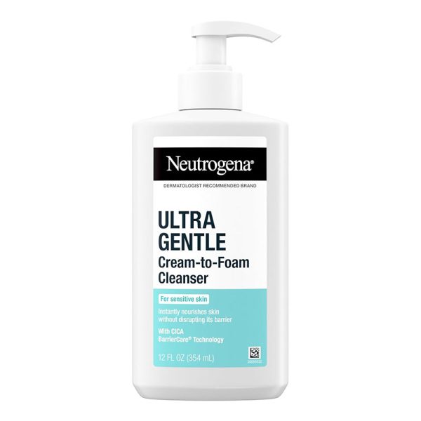 Neutrogena Ultra Gentle Cream to Foam Cleanser - 354ml