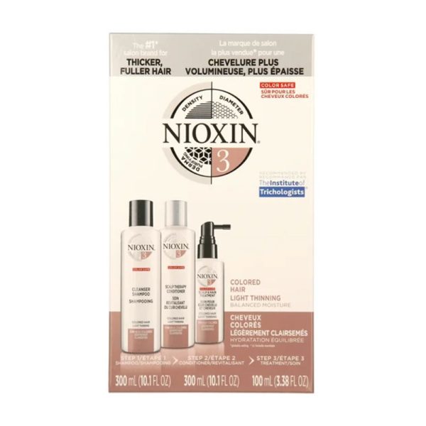 Nioxin System 3 Colored Hair Light Thinning Kit
