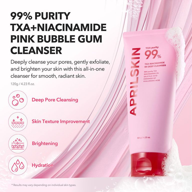 Aprilskin TXA Niacinamide 99 Deep Cleanser 120g