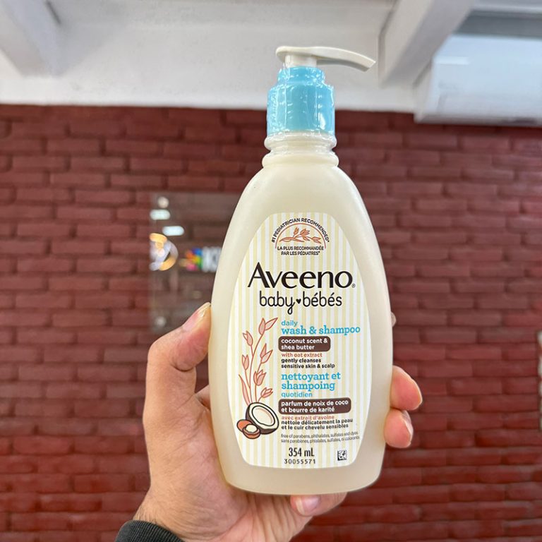 Aveeno Baby Daily Wash & Shampoo Coconut Scent & Shea Butter - 354ml