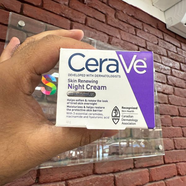 CeraVe Skin Renewing Night Cream - 48gm (France)