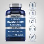 Piping Rock Magnesium Citrate 375 mg 120 Quick Release Softgels