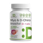 Deal Supplement Myo-Inositol & D-Chiro Inositol (40:1) 240 Veggie Capsules