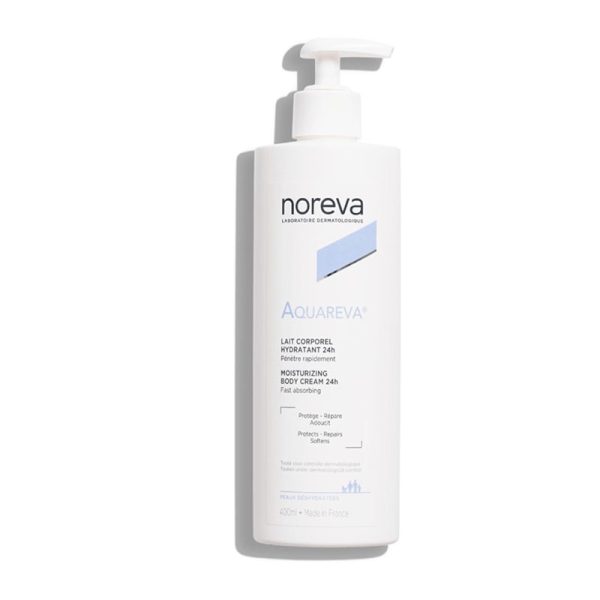 Noreva Aquareva 24H Moisturizing Body Cream - 400ml