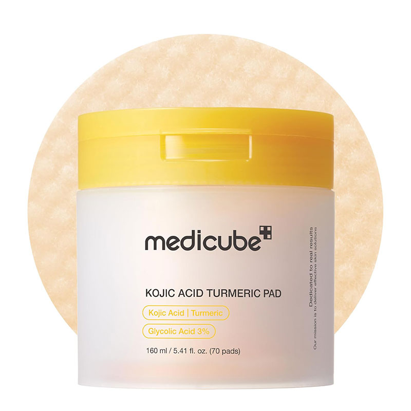 Medicube-Kojic-Acid-Turmeric-Pads---(70pcs)-2 Medicube Kojic Acid Turmeric Pads - (70pcs) - Image 1