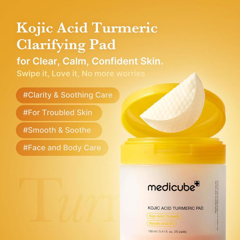 Medicube Kojic Acid Turmeric Pads - (70pcs)