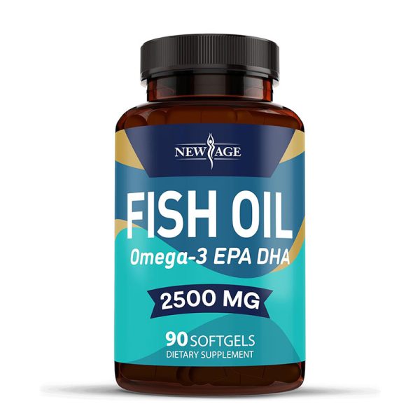 New Age Fish Oil 2500mg - 90 Softgels