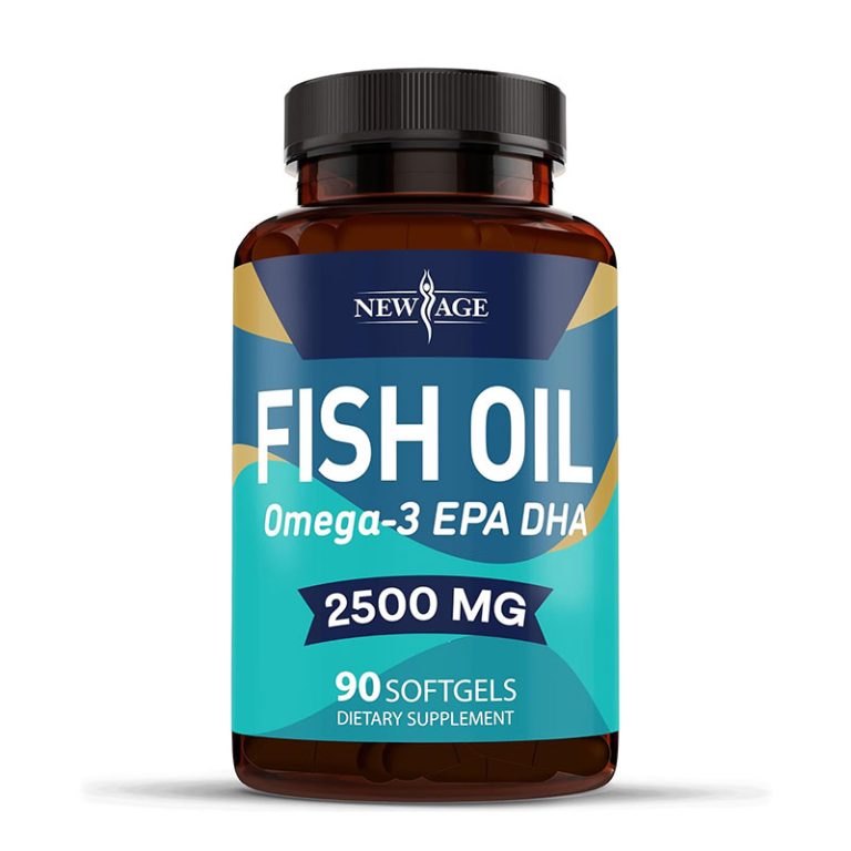 New Age Fish Oil 2500mg - 90 Softgels