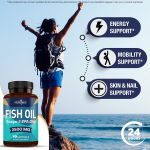 New Age Fish Oil 2500mg - 90 Softgels