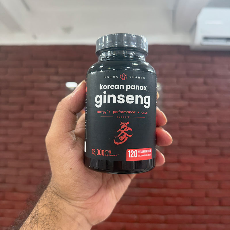 Nutra-Champs-Korean-Panax-Ginseng-12000mg---120-Capsules-5 Nutra Champs Korean Panax Ginseng 12000mg - 120 Capsules