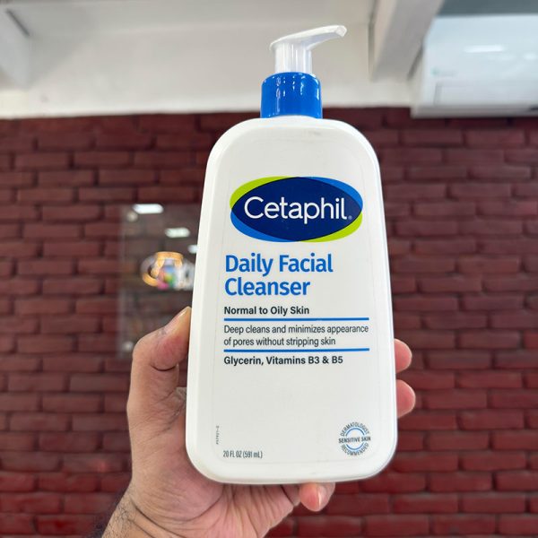 Cetaphil Daily Facial Cleanser Normal To Oily Skin – 591ml