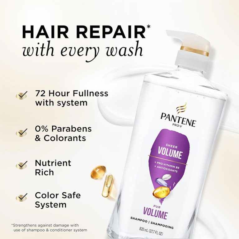 Pantene Pro-V Sheer Volume Shampoo – 820ml