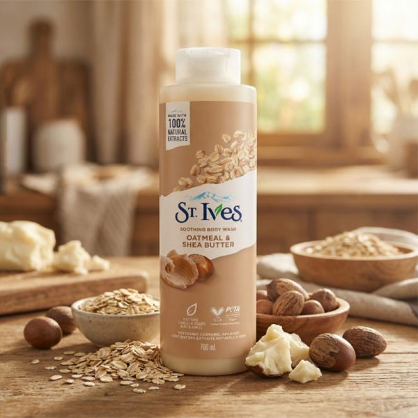 St. Ives Soothing Body Wash Oatmeal And Shea Butter - 700ml